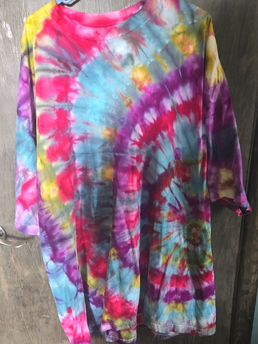 Tie-Dye Short Sleeve Tee - Multicolor
